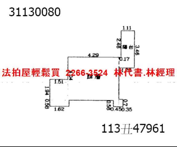 台北中山區大樓_套房拍賣-8