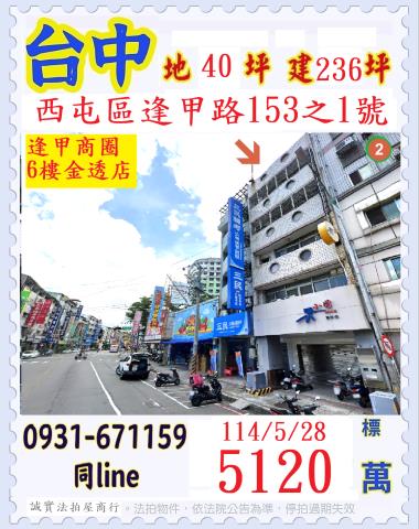 台中法拍透天_店面-1
