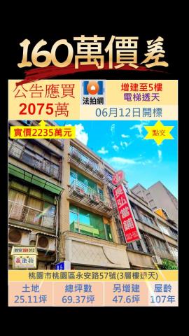 桃園桃園區法拍透天_店面-1
