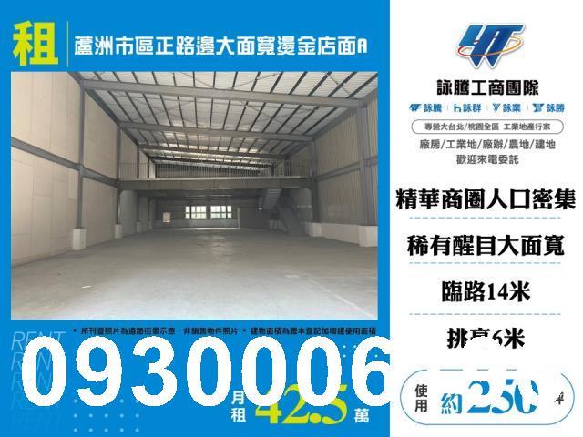 蘆洲店面_廠房_廠辦-1
