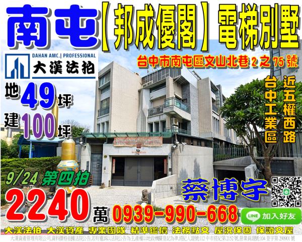 南屯區文山北巷法拍屋