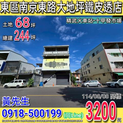 東區拍賣透天_店面_倉庫-1