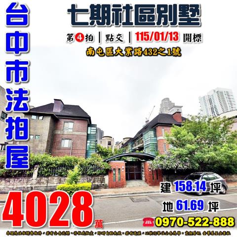 南屯透天拍賣-0