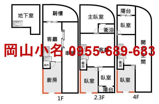 岡山透天_店面-1