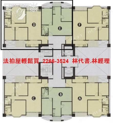 新北板橋大樓_2戶打通法拍-15