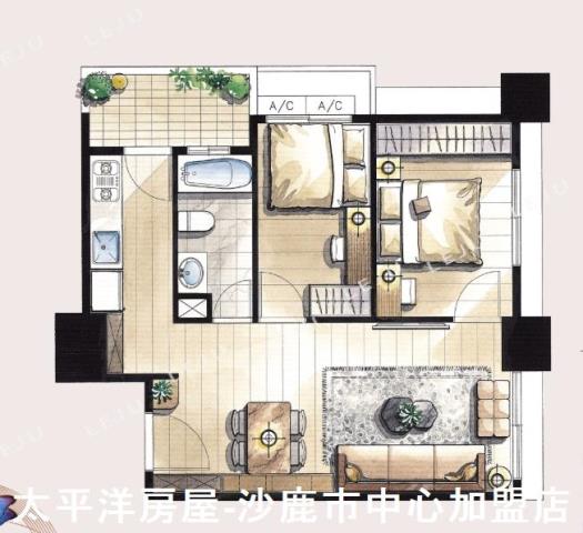 台中沙鹿華廈-1