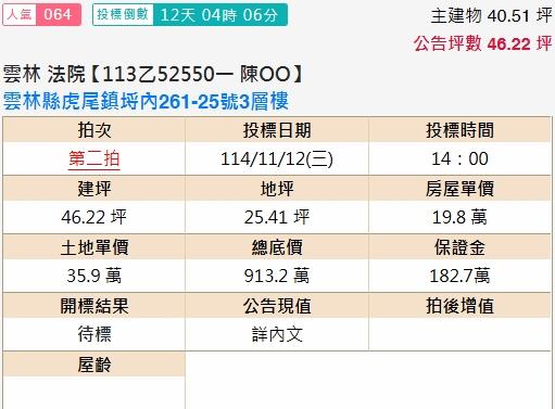 雲林虎尾透天拍賣-2