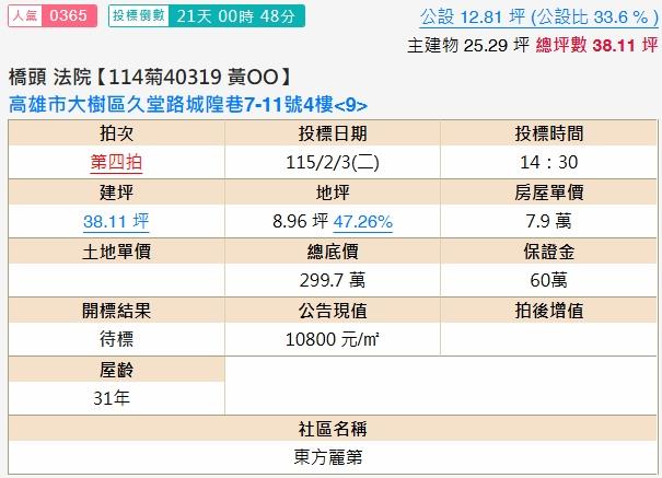 高雄法拍大樓-2