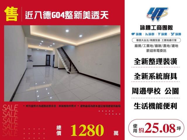 詠騰工商工業地廠房廠辦農建地交通用地戴家蓁可廠登可分租一樓