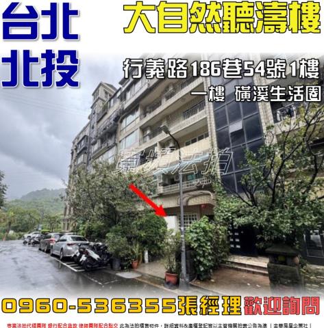 台北北投法拍華廈-1