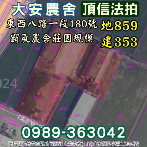 大安區法拍農舍_別墅-7