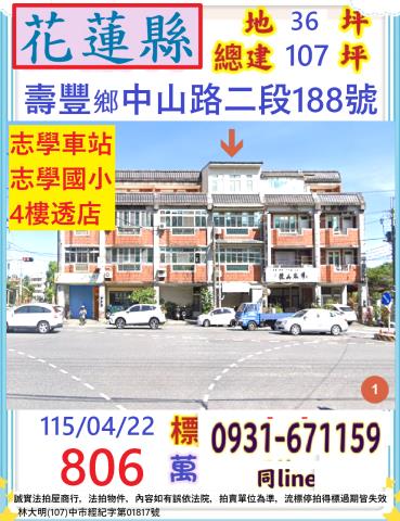 花蓮壽豐法拍透天_店面-1