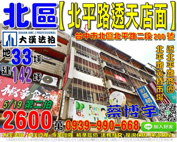 北區北平路二段200號法拍屋透天店面北平路黃昏市場北平路商圈