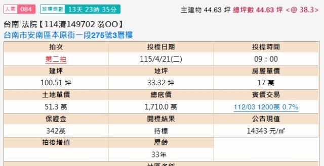 台南拍賣透天-2