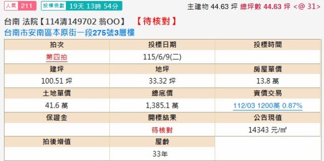 台南拍賣透天-2
