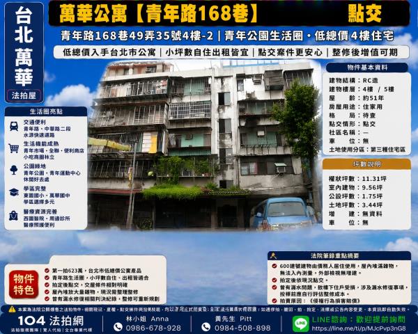 台北萬華法拍公寓-0