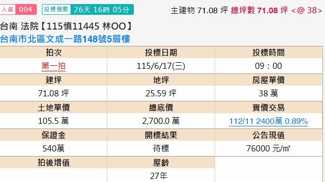 北區法拍透天-2