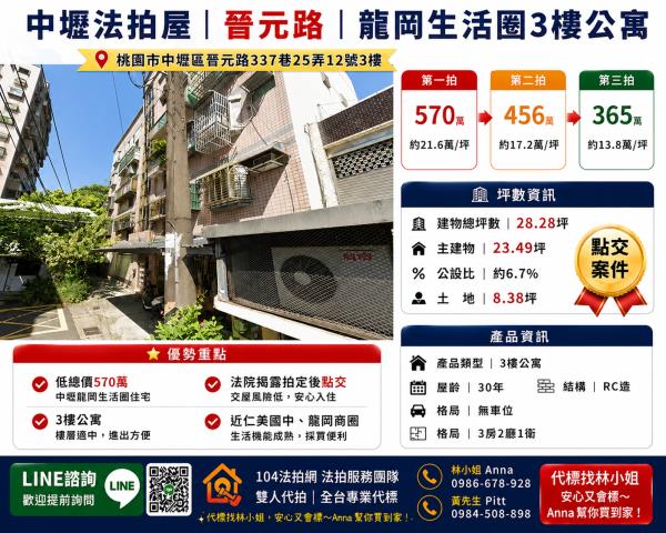中壢法拍公寓-1