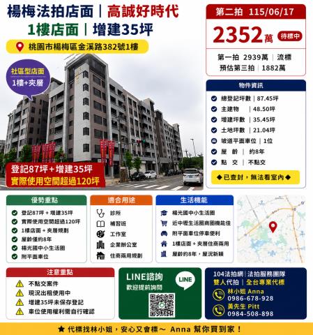 桃園法拍店面-1