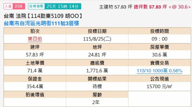 白河透天法拍-1