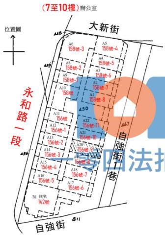 新北永和法拍大樓_套房_低公設比-10