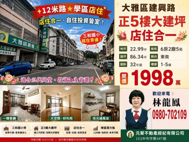 12米路學區店住