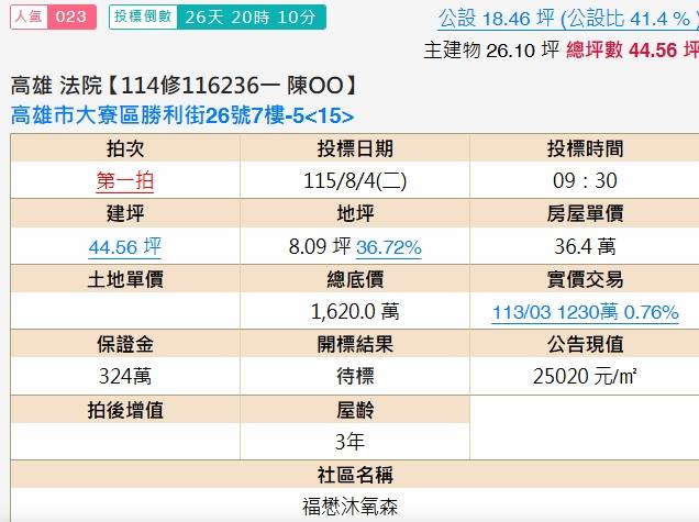 大寮大樓法拍-2