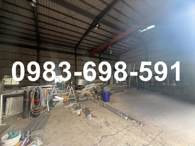 高雄橋頭區鐵皮廠房廠房廠辦工業用地附天車