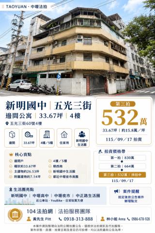 中壢法拍公寓-0