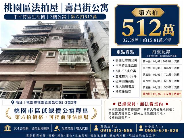 桃園公寓法拍-0