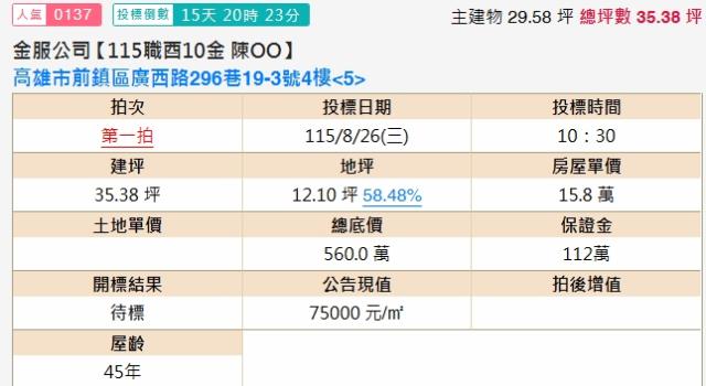 高雄公寓_透天法拍-2