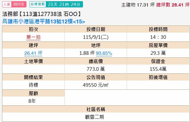 小港大樓拍賣-1