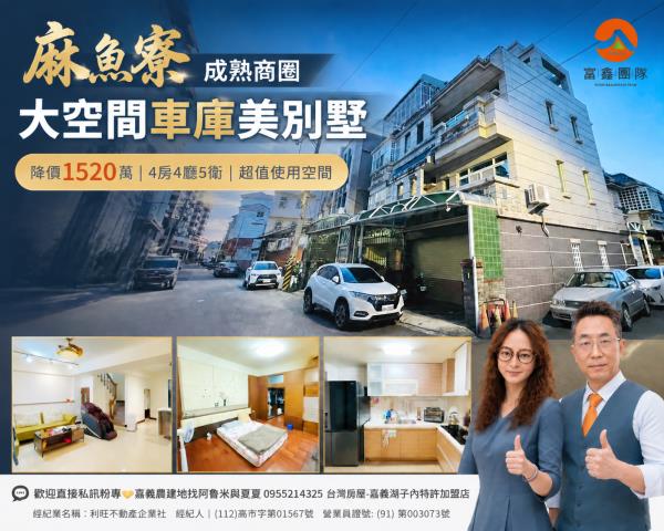 嘉義農建地買賣嘉義呂昆佩阿魯米夏夏湖子內加盟店富鑫團隊