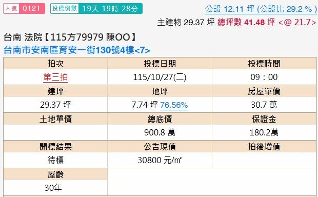 安南華廈法拍-1