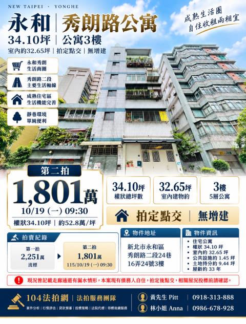 新北永和法拍公寓-0