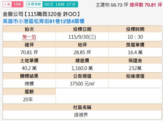 高雄法拍透天-2