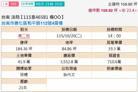台南善化透天法拍-1