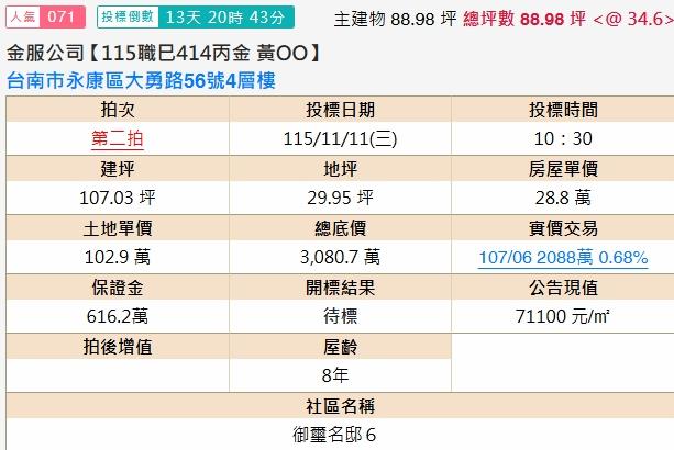 永康法拍透天-1