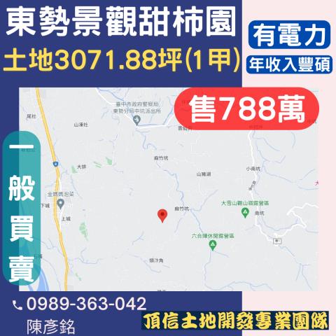 東勢農地_山坡地_休閒地-3