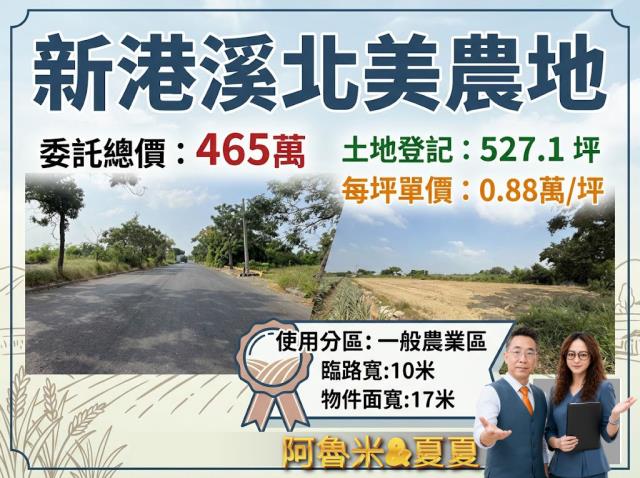 嘉義湖子內阿魯米嘉義建地農地台灣房屋湖子內特許加盟店富鑫團隊