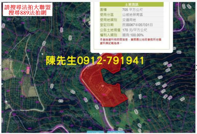 苗栗泰安法拍山坡地_林地-10