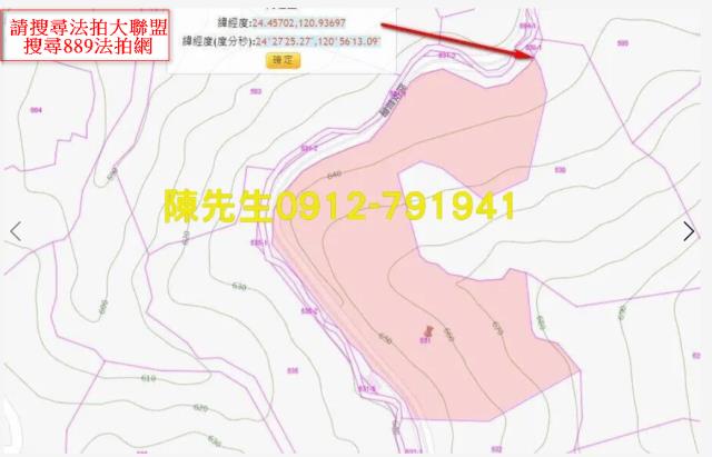 苗栗泰安法拍山坡地_林地-2