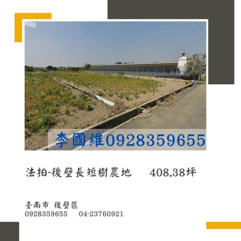 台南後壁農地拍賣-0