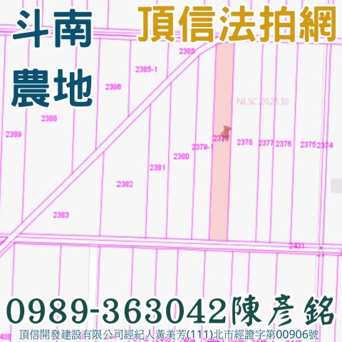 雲林斗南農地拍賣-3