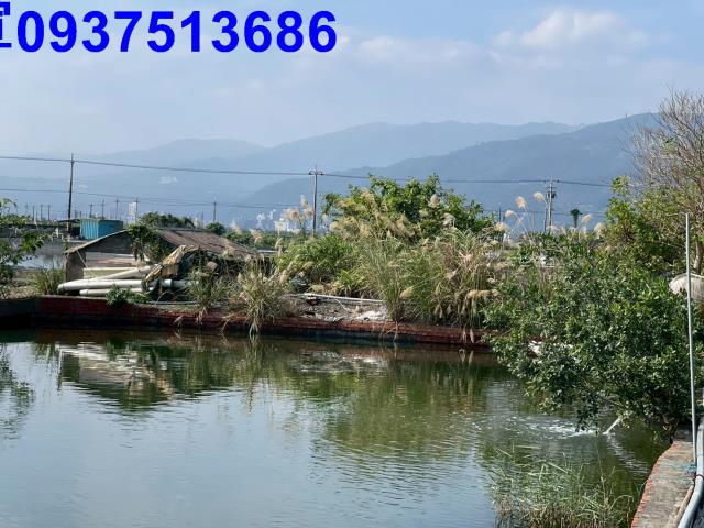 宜蘭縣頭城鎮新打馬煙段養殖池塘農地出售