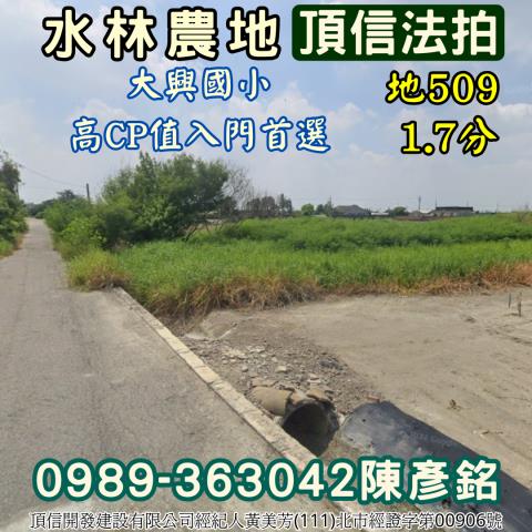 雲林水林農地拍賣-1