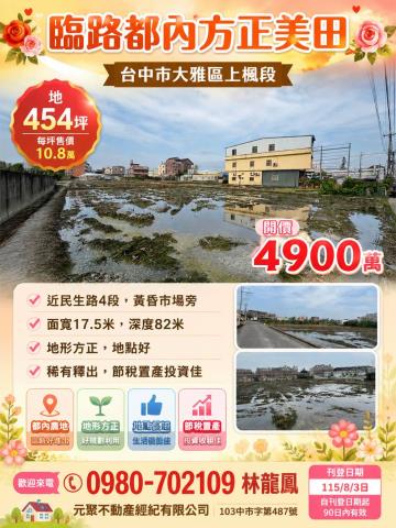 台中大雅農地-2